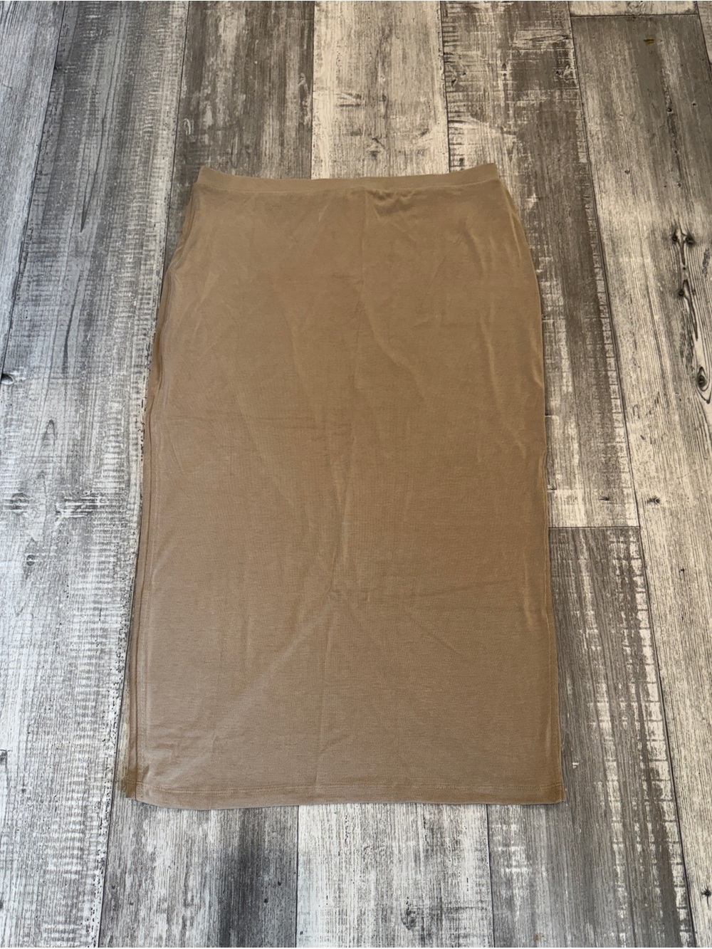 Lululemon Drapey Softstream Column Midi Skirt Size XL